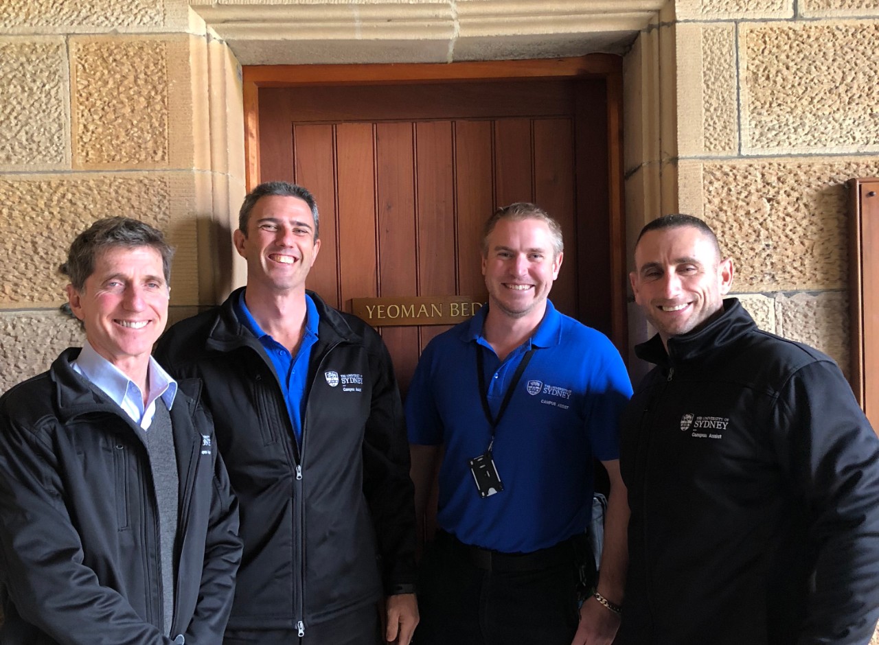 David, Keith, Michael and Rob. - the Yeomen.