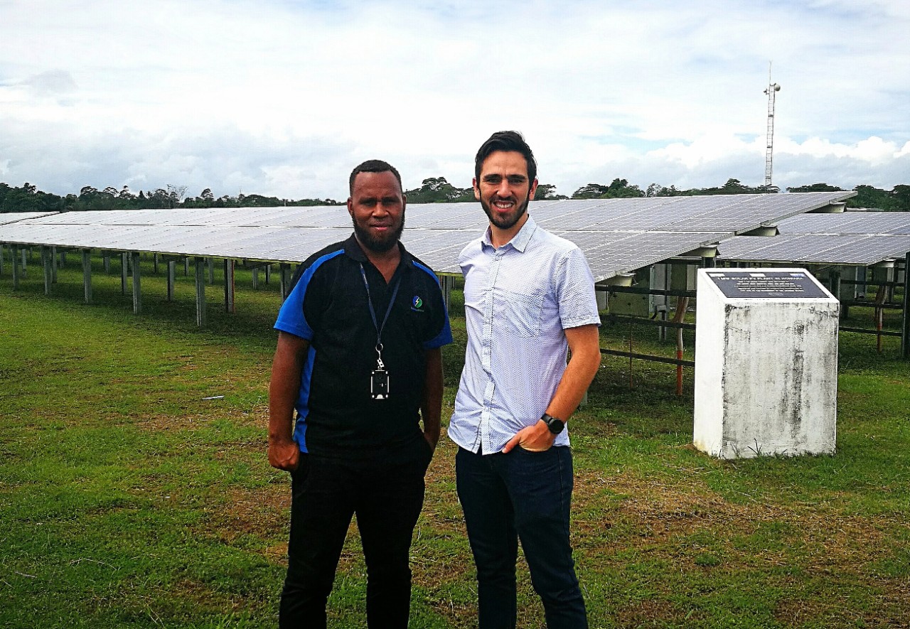 Brian in the Solomon Islands