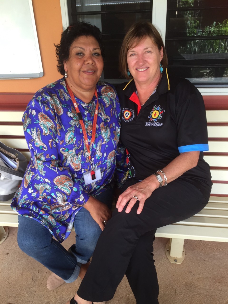 June Oscar and Elizabeth Elliott