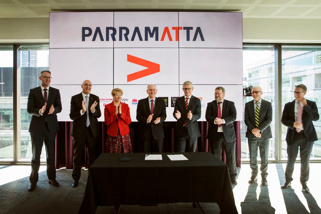 Tania Rhodes-Taylor, Vice-Principal (External Relations), University of Sydney, at the Charter signining. Credit: Western Sydney University/Sally Tsoutas 