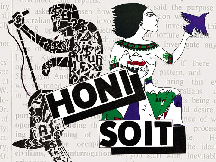 An image from the Honi Soit digital archive