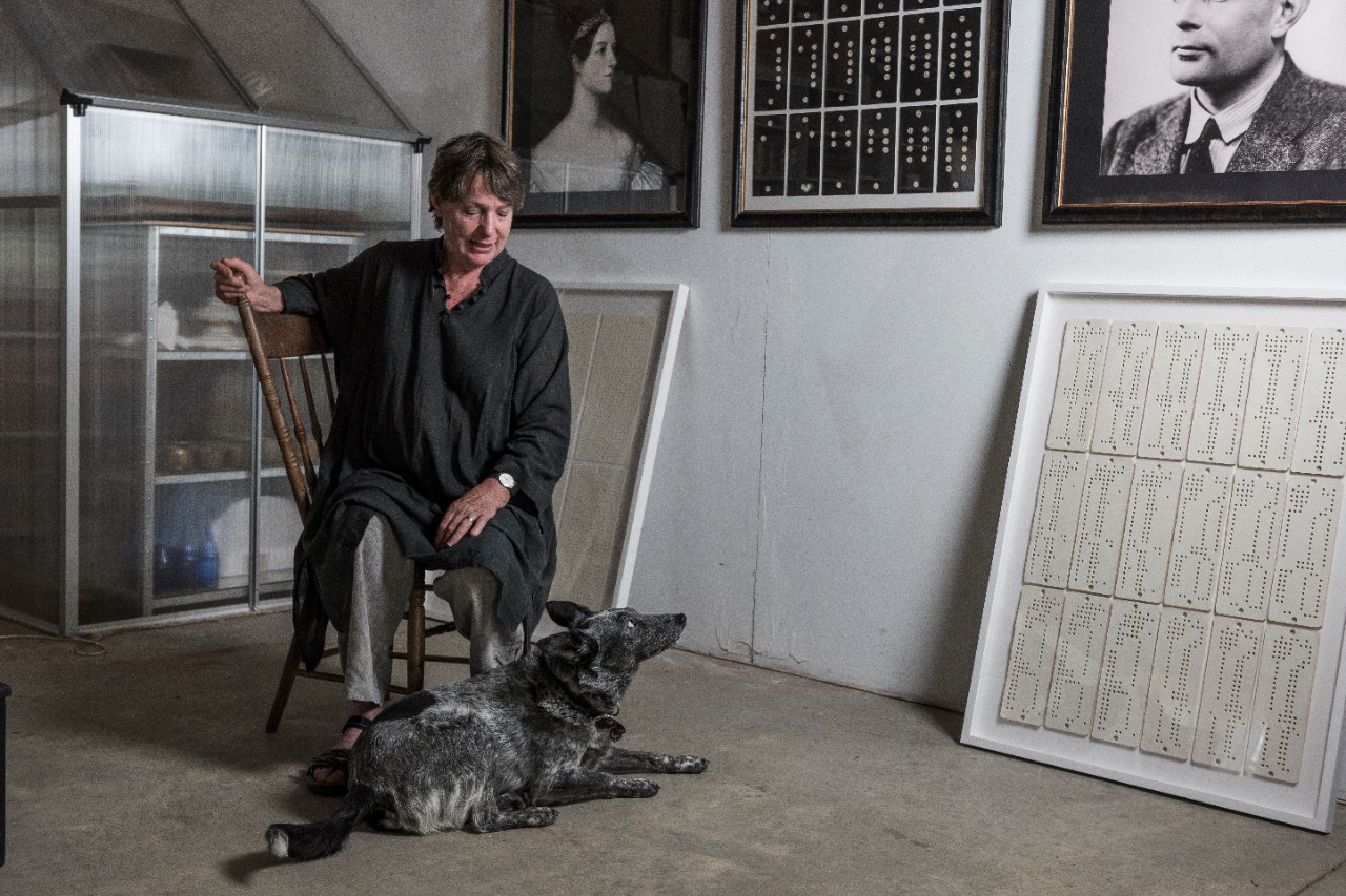Anne Graham in her studio.