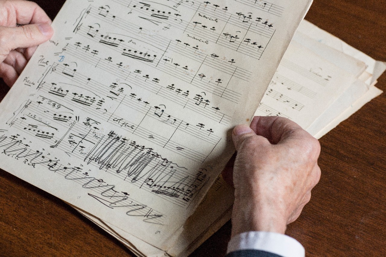 Vaughn Williams manuscript