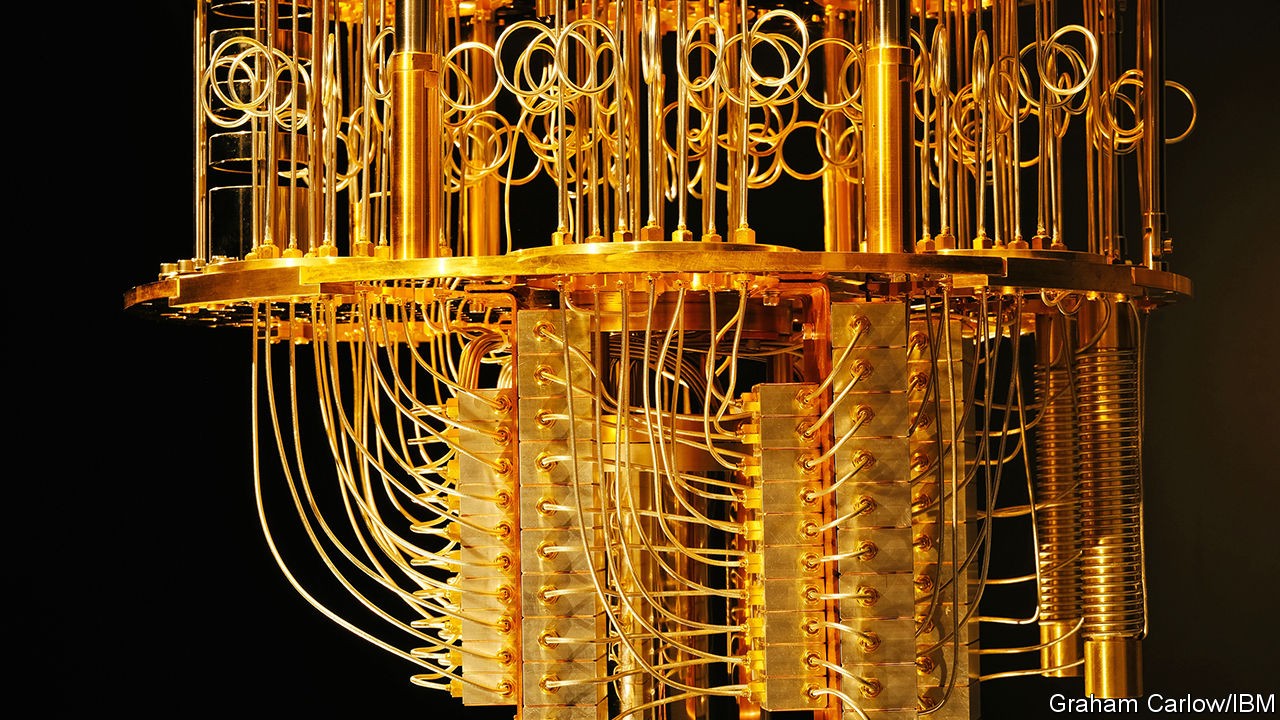 IBM's quantum computer. Photo: Graham Carlow/IBM