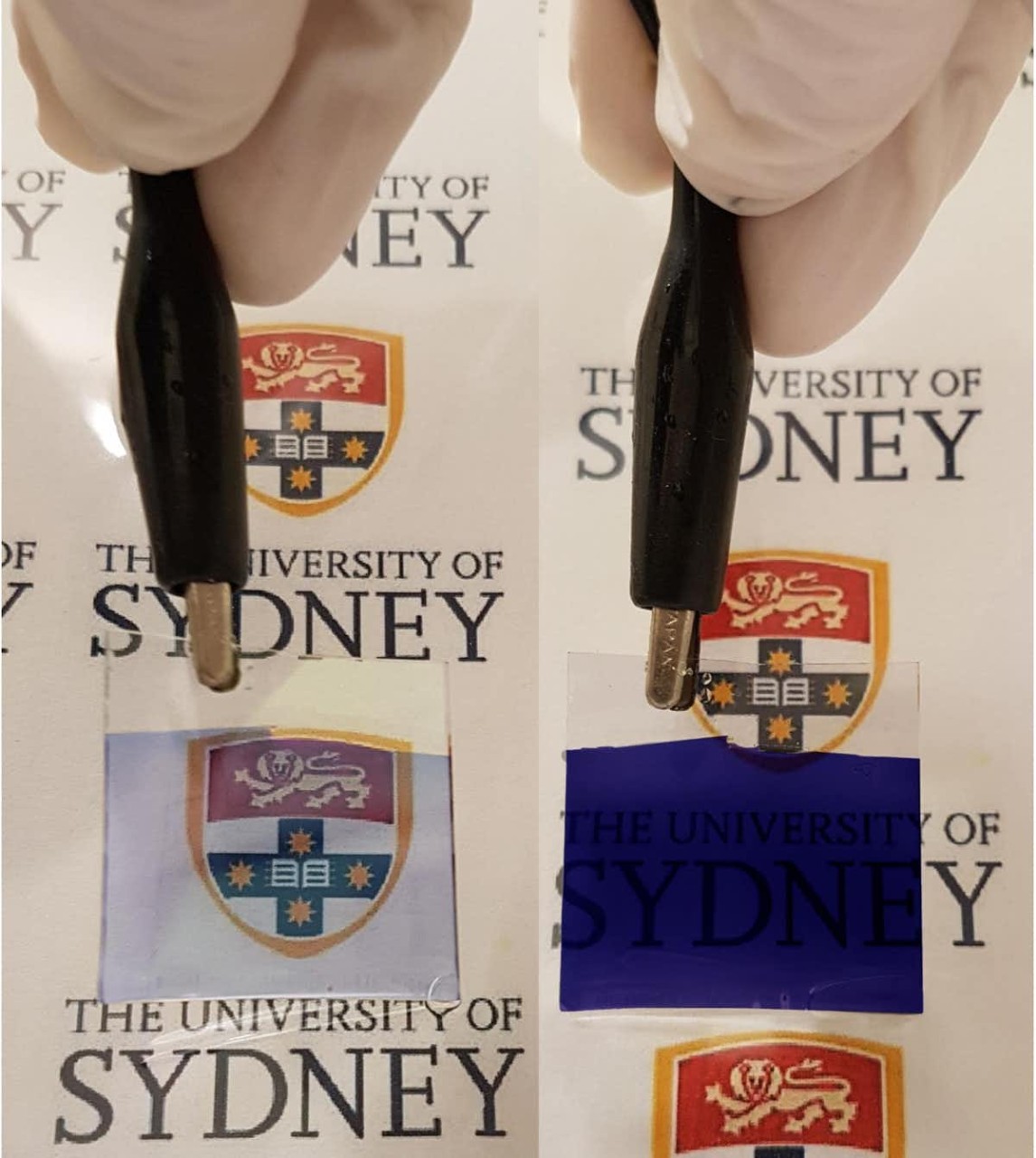 <h1 class="legacy">The world might run out of a crucial ingredient of touch screens. But don’t worry, we’ve invented an alternative</h1>    <figure>     <img src="https://images.theconversation.com/files/411829/original/file-20210719-25-mthupb.jpg?ixlib=rb-1.1.0&rect=0%2C220%2C7360%2C4682&q=45&auto=format&w=754&fit=clip" />       <figcaption>                  <span class="attribution"><span class="source">Timothy Muza/Unsplash</span>, <a class="license" href="http://creativecommons.org/licenses/by-sa/4.0/">CC BY-SA</a></span>       </figcaption>   </figure>  <span><a href="https://theconversation.com/profiles/behnam-akhavan-1251074">Behnam Akhavan</a>, <em><a href="https://theconversation.com/institutions/university-of-sydney-841">University of Sydney</a></em></span>  <p>Have you ever imagined your smart phone or tablet without a touch screen? This could soon be the case if we run out of indium, one of the rarest minerals on Earth.</p>  <p>Indium is used in many high-tech devices such as touch screens, smart phones, solar panels and smart windows, in the form of indium tin oxide. This compound is optically transparent and electrically conductive — the two crucial features required for touch screens to work. </p>  <p>But there’s a problem: we have no guaranteed long-term supply of indium. It is naturally found only in tiny traces, and is therefore impractical to mine directly. Almost all of the world’s indium comes as a byproduct of zinc mining.</p>  <p>Fortunately, we have a potential solution: my colleagues and I have developed a new way to make optically transparent and electrically conductive coatings without indium.</p>  <h2>A worsening problem</h2>  <p>Because the world’s indium supply is tied to zinc mining, its availability and price will depend on the demand for zinc.</p>  <p>Possible declines in zinc demand — already evident in the <a href="https://www.metalbulletin.com/Article/3342337/MB-ZINC-CONF-Amount-of-zinc-used-per-car-to-decline-ArcelorMittal-says.html">car manufacturing industry</a> — along with the ever-increasing usage of smart phones and touch panels — are set to exacerbate the potential shortage of indium in the future.</p>  <p>One option is to try and recycle indium. But recovering it from used devices is expensive because of the tiny amounts involved. </p>  <hr> <p>   <em>     <strong>       Read more:       <a href="https://theconversation.com/touch-screens-why-a-new-transparent-conducting-material-is-sorely-needed-34703">Touch screens: why a new transparent conducting material is sorely needed</a>     </strong>   </em> </p> <hr>   <p>When a crucial material is in short supply, we should look for alternatives. And that’s exactly what my colleagues and I have found.</p>  <h2>How does it work?</h2>  <p>Our new coating, details of which are published in the journal Solar Energy Materials and Solar Cells, involves plasma technology. </p>  <p>Plasma is like a soup of charged particles in which electrons have been ripped away from their atoms, and is often described as the fourth state of matter, after solid, liquid and gas. It might sound like an exotic substance, but in fact it comprises <a href="https://science.nasa.gov/science-news/science-at-nasa/1999/ast07sep99_1">more than 99% of the visible objects in the universe</a>. Our Sun, like most stars, is essentially a giant ball of glowing plasma. </p>  <p>Closer to home, fluorescent lightbulbs and neon signs also contain plasma. Our new touchscreen films don’t contain plasma, but their manufacture uses plasma as a way to create new materials that would otherwise be impossible to make.</p>  <figure class="align-center zoomable">             <a href="https://images.theconversation.com/files/411828/original/file-20210719-21-8um59w.png?ixlib=rb-1.1.0&amp;q=45&amp;auto=format&amp;w=1000&amp;fit=clip"><img alt="Plasma apparatus" src="https://images.theconversation.com/files/411828/original/file-20210719-21-8um59w.png?ixlib=rb-1.1.0&amp;q=45&amp;auto=format&amp;w=754&amp;fit=clip" srcset="https://images.theconversation.com/files/411828/original/file-20210719-21-8um59w.png?ixlib=rb-1.1.0&amp;q=45&amp;auto=format&amp;w=600&amp;h=542&amp;fit=crop&amp;dpr=1 600w, https://images.theconversation.com/files/411828/original/file-20210719-21-8um59w.png?ixlib=rb-1.1.0&amp;q=30&amp;auto=format&amp;w=600&amp;h=542&amp;fit=crop&amp;dpr=2 1200w, https://images.theconversation.com/files/411828/original/file-20210719-21-8um59w.png?ixlib=rb-1.1.0&amp;q=15&amp;auto=format&amp;w=600&amp;h=542&amp;fit=crop&amp;dpr=3 1800w, https://images.theconversation.com/files/411828/original/file-20210719-21-8um59w.png?ixlib=rb-1.1.0&amp;q=45&amp;auto=format&amp;w=754&amp;h=681&amp;fit=crop&amp;dpr=1 754w, https://images.theconversation.com/files/411828/original/file-20210719-21-8um59w.png?ixlib=rb-1.1.0&amp;q=30&amp;auto=format&amp;w=754&amp;h=681&amp;fit=crop&amp;dpr=2 1508w, https://images.theconversation.com/files/411828/original/file-20210719-21-8um59w.png?ixlib=rb-1.1.0&amp;q=15&amp;auto=format&amp;w=754&amp;h=681&amp;fit=crop&amp;dpr=3 2262w" sizes="(min-width: 1466px) 754px, (max-width: 599px) 100vw, (min-width: 600px) 600px, 237px"></a>             <figcaption>               <span class="caption">The new material is created using a process called plasma sputtering.</span>               <span class="attribution"><span class="source">Behnam Akhavan</span></span>             </figcaption>           </figure>  <p>Our coating is made of an ultra-thin layer of silver, sandwiched between two layers of tungsten oxide. This structure is less than 100 nanometres thick — roughly one-thousandth of the width of a human hair.</p>  <p>These ultra-thin sandwich layers are created and coated onto glass using a process called “<a href="https://www.alcatechnology.com/en/blog/magnetron-sputtering/">plasma sputtering</a>”. This involves subjecting a mixture of argon and oxygen gases to a strong  electric field, until this mixture transforms into the plasma state. The plasma is used to bombard a tungsten solid target, detaching atoms from it and depositing them as a super-thin layer onto the glass surface.</p>  <p>We then repeat this process using silver, and then a final third time tungsten oxide embedded with silver nanoparticles. The entire process takes only a few minutes, produces minimal waste, is cheaper than using indium, and can be used for any glass surface such as a phone screen or window.</p>  <figure class="align-center zoomable">             <a href="https://images.theconversation.com/files/411844/original/file-20210719-19-1dw3v4w.jpg?ixlib=rb-1.1.0&amp;q=45&amp;auto=format&amp;w=1000&amp;fit=clip"><img alt="Diagram of the structure" src="https://images.theconversation.com/files/411844/original/file-20210719-19-1dw3v4w.jpg?ixlib=rb-1.1.0&amp;q=45&amp;auto=format&amp;w=754&amp;fit=clip" srcset="https://images.theconversation.com/files/411844/original/file-20210719-19-1dw3v4w.jpg?ixlib=rb-1.1.0&amp;q=45&amp;auto=format&amp;w=600&amp;h=454&amp;fit=crop&amp;dpr=1 600w, https://images.theconversation.com/files/411844/original/file-20210719-19-1dw3v4w.jpg?ixlib=rb-1.1.0&amp;q=30&amp;auto=format&amp;w=600&amp;h=454&amp;fit=crop&amp;dpr=2 1200w, https://images.theconversation.com/files/411844/original/file-20210719-19-1dw3v4w.jpg?ixlib=rb-1.1.0&amp;q=15&amp;auto=format&amp;w=600&amp;h=454&amp;fit=crop&amp;dpr=3 1800w, https://images.theconversation.com/files/411844/original/file-20210719-19-1dw3v4w.jpg?ixlib=rb-1.1.0&amp;q=45&amp;auto=format&amp;w=754&amp;h=571&amp;fit=crop&amp;dpr=1 754w, https://images.theconversation.com/files/411844/original/file-20210719-19-1dw3v4w.jpg?ixlib=rb-1.1.0&amp;q=30&amp;auto=format&amp;w=754&amp;h=571&amp;fit=crop&amp;dpr=2 1508w, https://images.theconversation.com/files/411844/original/file-20210719-19-1dw3v4w.jpg?ixlib=rb-1.1.0&amp;q=15&amp;auto=format&amp;w=754&amp;h=571&amp;fit=crop&amp;dpr=3 2262w" sizes="(min-width: 1466px) 754px, (max-width: 599px) 100vw, (min-width: 600px) 600px, 237px"></a>             <figcaption>               <span class="caption">The finished result is a sandwich of tungsten oxide and silver, coated onto glass.</span>               <span class="attribution"><span class="source">Behnam Akhavan</span>, <span class="license">Author provided</span></span>             </figcaption>           </figure>  <p>The finished plasma coating also has another intriguing feature: it is <a href="https://en.wikipedia.org/wiki/Electrochromism">electrochromic</a>, meaning it can become more or less opaque, or change colour, if an electrical voltage is applied. </p>  <p>This means it could be used to create super-thin “printable displays” that can become dimmer or brighter, or change colour as desired. They would be flexible and use little power, meaning they could be used for a <a href="https://www.ynvisible.com/news-inspiration/what-is-an-electrochromic-display">range of purposes</a> including smart labels or smart windows.</p>  <figure class="align-right zoomable">             <a href="https://images.theconversation.com/files/411845/original/file-20210719-19-e4ydob.jpg?ixlib=rb-1.1.0&amp;q=45&amp;auto=format&amp;w=1000&amp;fit=clip"><img alt="Different optical performances of the same material" src="https://images.theconversation.com/files/411845/original/file-20210719-19-e4ydob.jpg?ixlib=rb-1.1.0&amp;q=45&amp;auto=format&amp;w=237&amp;fit=clip" srcset="https://images.theconversation.com/files/411845/original/file-20210719-19-e4ydob.jpg?ixlib=rb-1.1.0&amp;q=45&amp;auto=format&amp;w=600&amp;h=670&amp;fit=crop&amp;dpr=1 600w, https://images.theconversation.com/files/411845/original/file-20210719-19-e4ydob.jpg?ixlib=rb-1.1.0&amp;q=30&amp;auto=format&amp;w=600&amp;h=670&amp;fit=crop&amp;dpr=2 1200w, https://images.theconversation.com/files/411845/original/file-20210719-19-e4ydob.jpg?ixlib=rb-1.1.0&amp;q=15&amp;auto=format&amp;w=600&amp;h=670&amp;fit=crop&amp;dpr=3 1800w, https://images.theconversation.com/files/411845/original/file-20210719-19-e4ydob.jpg?ixlib=rb-1.1.0&amp;q=45&amp;auto=format&amp;w=754&amp;h=842&amp;fit=crop&amp;dpr=1 754w, https://images.theconversation.com/files/411845/original/file-20210719-19-e4ydob.jpg?ixlib=rb-1.1.0&amp;q=30&amp;auto=format&amp;w=754&amp;h=842&amp;fit=crop&amp;dpr=2 1508w, https://images.theconversation.com/files/411845/original/file-20210719-19-e4ydob.jpg?ixlib=rb-1.1.0&amp;q=15&amp;auto=format&amp;w=754&amp;h=842&amp;fit=crop&amp;dpr=3 2262w" sizes="(min-width: 1466px) 754px, (max-width: 599px) 100vw, (min-width: 600px) 600px, 237px"></a>             <figcaption>               <span class="caption">The material’s opacity can be changed by varying the voltage.</span>               <span class="attribution"><span class="source">Behnam Akhavan</span>, <span class="license">Author provided</span></span>             </figcaption>           </figure>  <p>Smart windows coated with our new films could be used to block the flow of light and thus heat as required. Our plasma film can be applied to any glass surface, which can then be set to adjust its transparency depending on the weather outside. Unlike existing “photochromic” spectacle lenses, which respond to ambient light levels, our material responds to electrical signals, meaning it can be manipulated at will.</p>  <p>Our new indium-free technology holds great potential to manufacture the next-generation touch-screen devices such as smart phones or electronic papers, as well as smart windows and solar cells for environmental sustainability. This technology is ready to be scaled up for creating coatings on commercial glass, and we are now doing further research and development to adapt them for future wearable electronic devices.</p>  <hr> <p>   <em>     <strong>       Read more:       <a href="https://theconversation.com/from-cobalt-to-tungsten-how-electric-cars-and-smartphones-are-sparking-a-new-kind-of-gold-rush-100838">From cobalt to tungsten: how electric cars and smartphones are sparking a new kind of gold rush</a>     </strong>   </em> <!-- Below is The Conversation's page counter tag. Please DO NOT REMOVE. --><img src="https://counter.theconversation.com/content/164631/count.gif?distributor=republish-lightbox-basic" alt="The Conversation" width="1" height="1" style="border: none !important; box-shadow: none !important; margin: 0 !important; max-height: 1px !important; max-width: 1px !important; min-height: 1px !important; min-width: 1px !important; opacity: 0 !important; outline: none !important; padding: 0 !important; text-shadow: none !important" /><!-- End of code. If you don't see any code above, please get new code from the Advanced tab after you click the republish button. The page counter does not collect any personal data. More info: https://theconversation.com/republishing-guidelines --></p> <hr>   <p><span><a href="https://theconversation.com/profiles/behnam-akhavan-1251074">Behnam Akhavan</a>, Senior Lecturer, ARC DECRA Fellow, School of Biomedical Engineering and School of Physics, <em><a href="https://theconversation.com/institutions/university-of-sydney-841">University of Sydney</a></em></span></p>  <p>This article is republished from <a href="https://theconversation.com">The Conversation</a> under a Creative Commons license. Read the <a href="https://theconversation.com/the-world-might-run-out-of-a-crucial-ingredient-of-touch-screens-but-dont-worry-weve-invented-an-alternative-164631">original article</a>.</p>