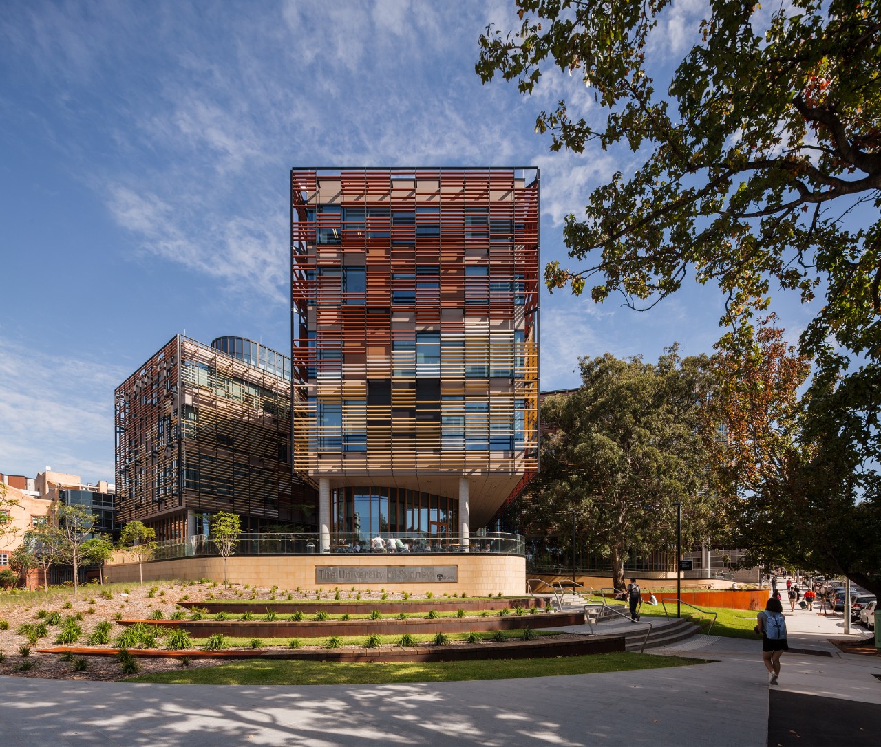 university's abercrombie building where the business school is located