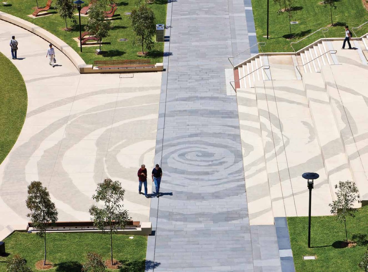 The Cadigal Green from above