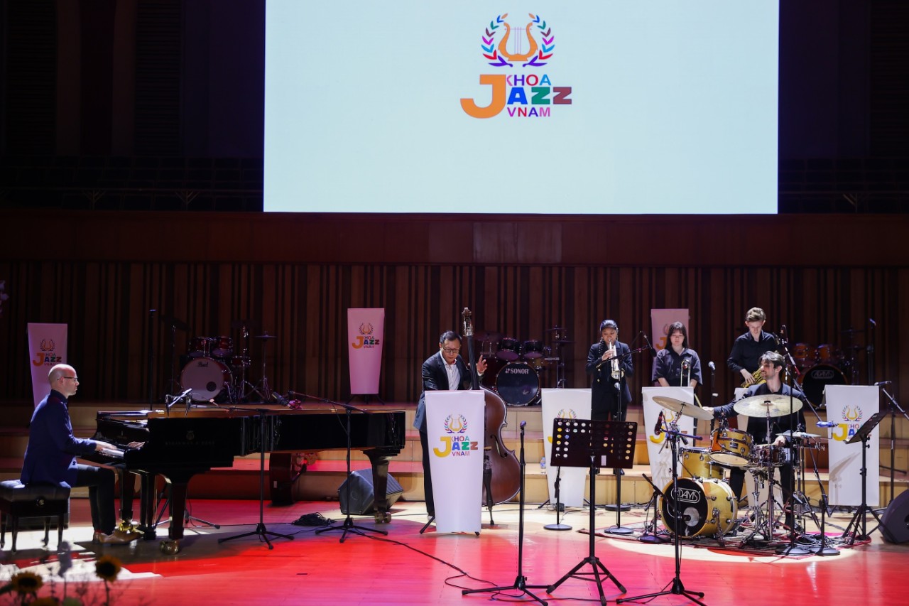 Jazz performance in Vietnam