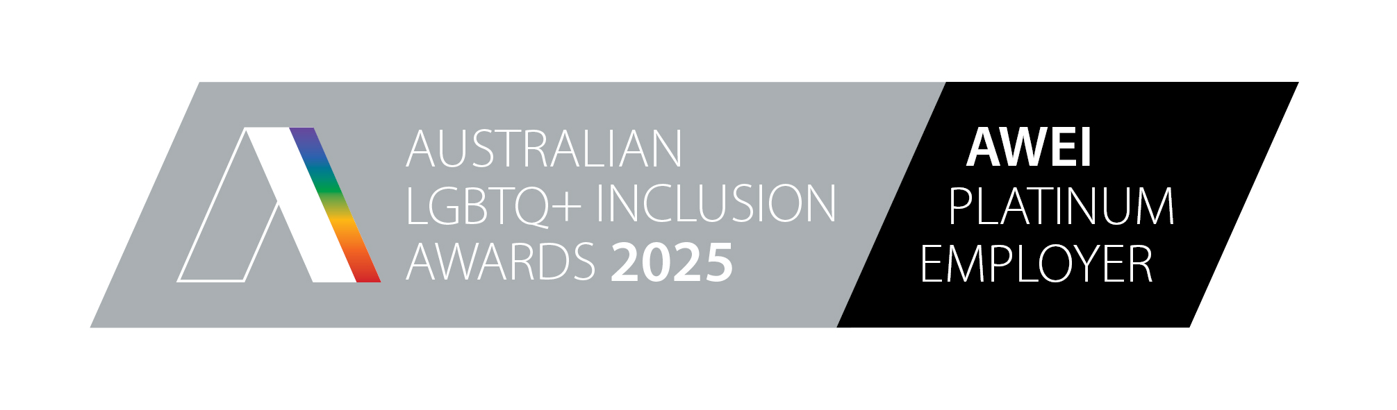 Platinum employer logo for the Australian Workplace Equality Index