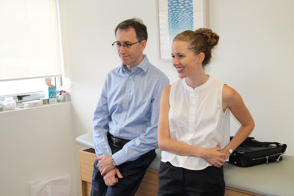 Caitlin Dawes and Prof Michael Barnett