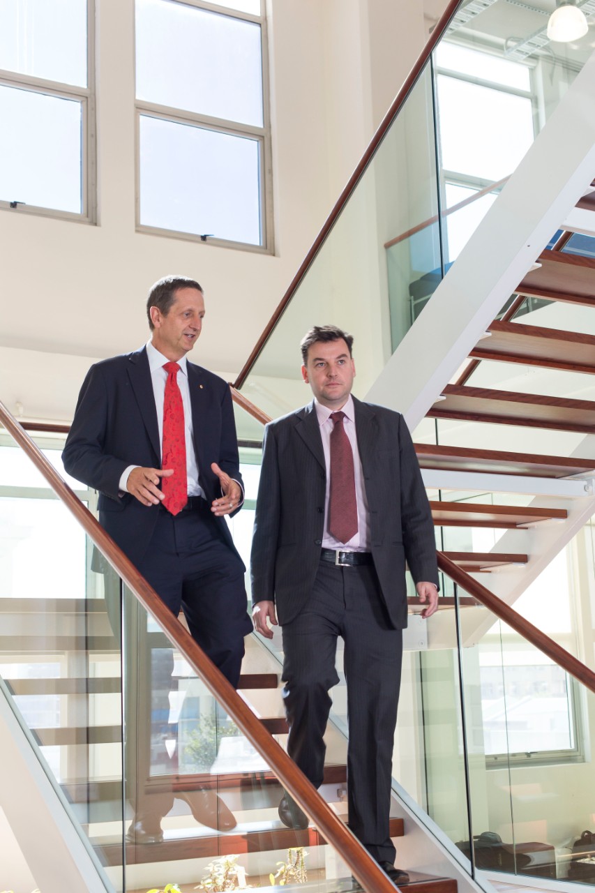 Professor Ian Hickie and Professor Matthew Kiernan, Brain and Mind Centre Co-Directors