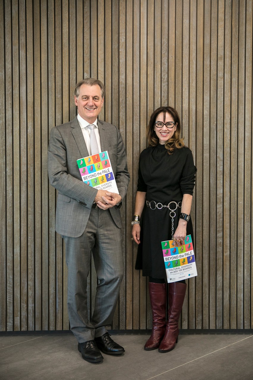 Greg Whitwell and Dimitria Groutsis