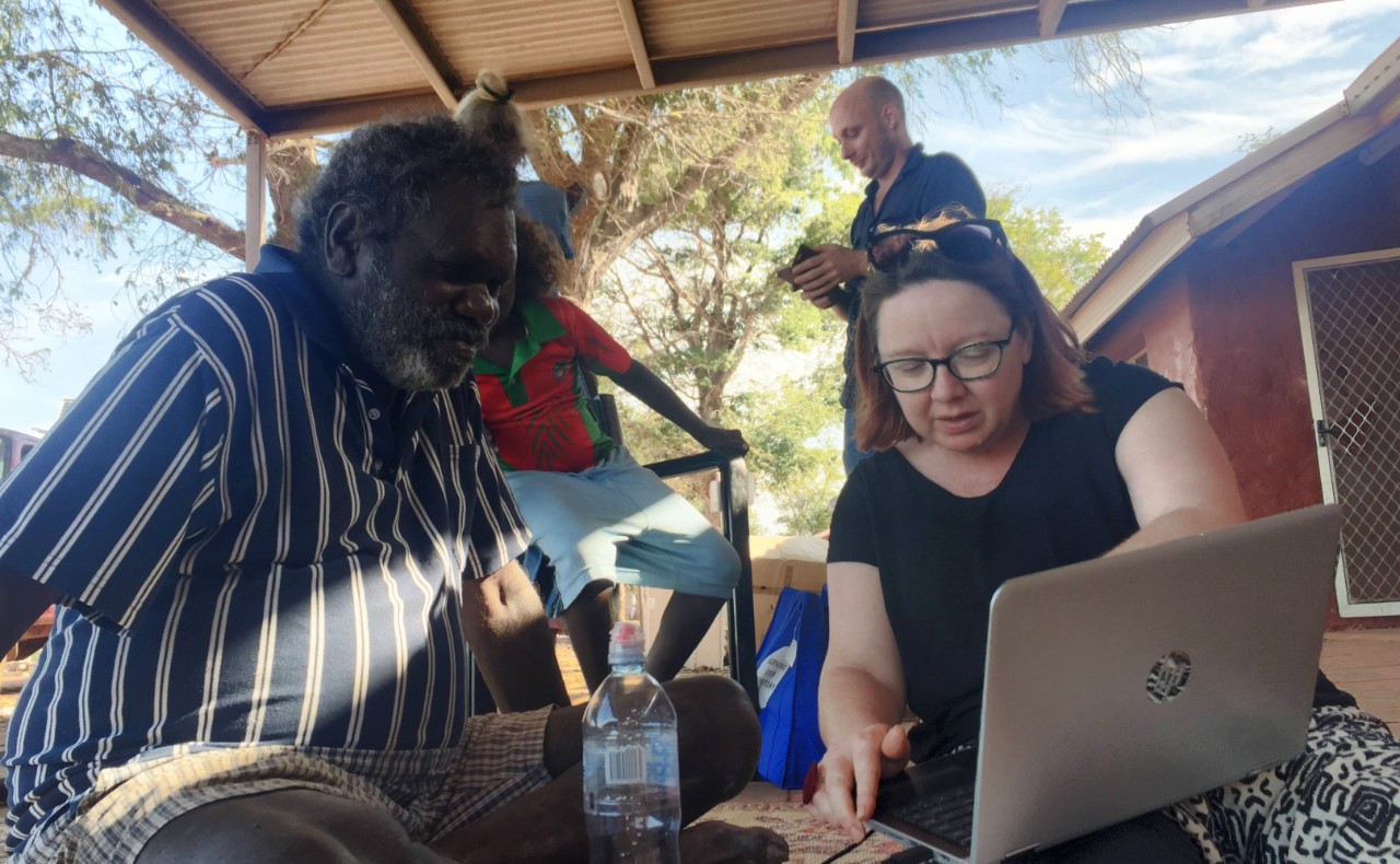 Curator and artist discuss artwork