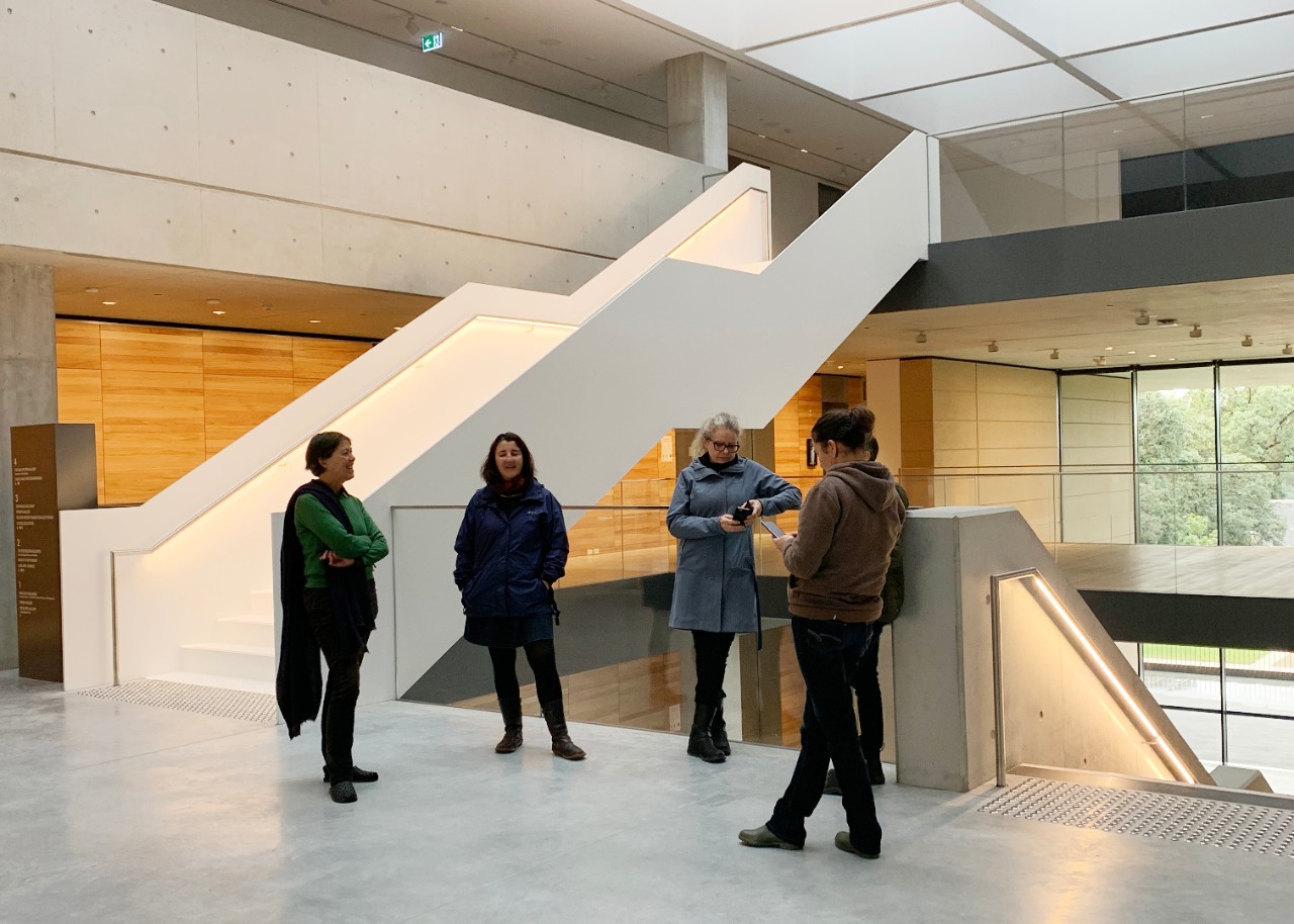 Museum staff at the Chau chak Wing Museum