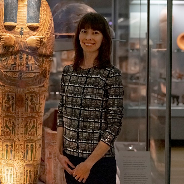 Photograph of Senior Curator Melanie Pitkin