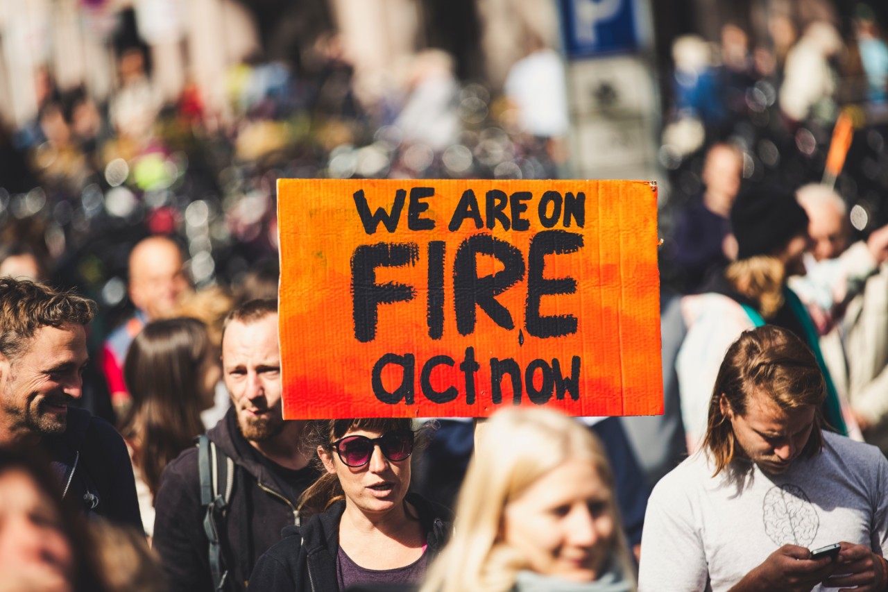 Climate strike 2019. Photo by Markus Spiske on Unsplash