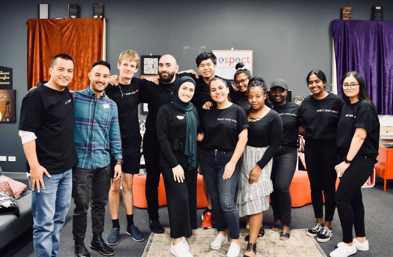 Kosta Lucas with How's Your Haal initiative