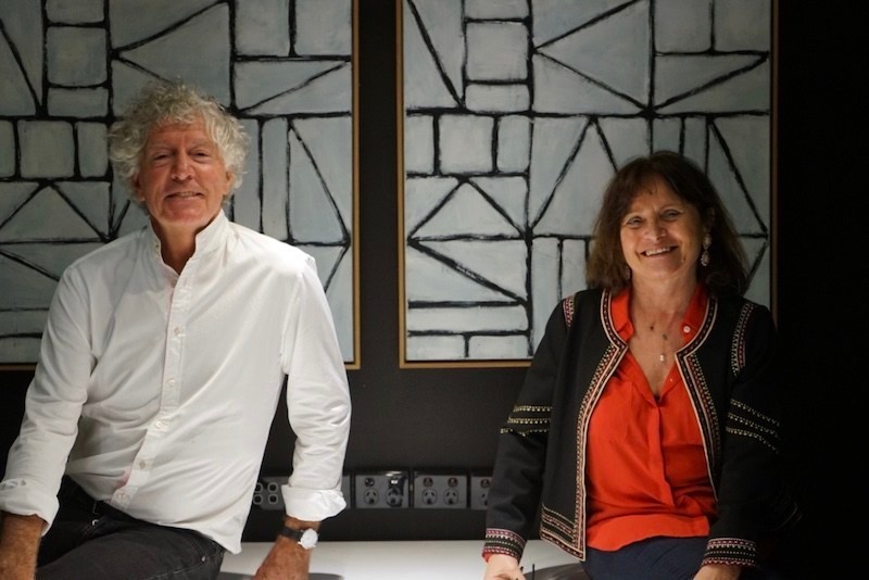 Professor John Keane and Nadia Urbinati