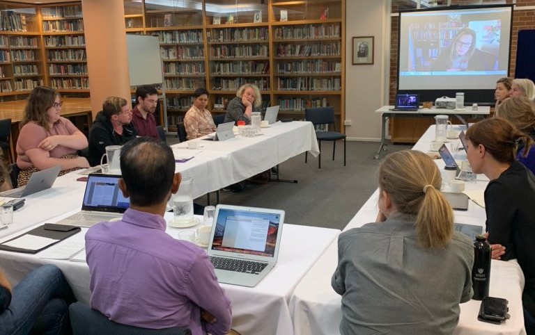 Participants at the ‘Can there be an affirmative feminist boys studies?’ SSSHARC huddle. 