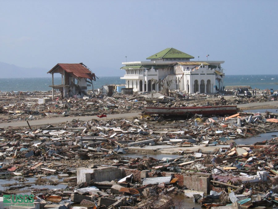 Tsunami aftermath, Aceh, 2004