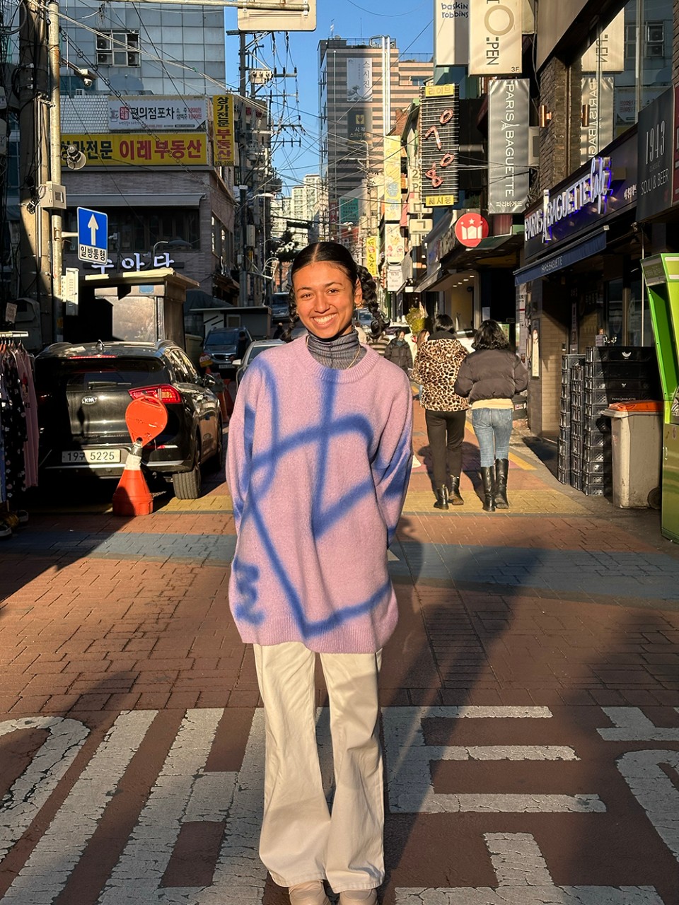 Nandini Dhir in Korea