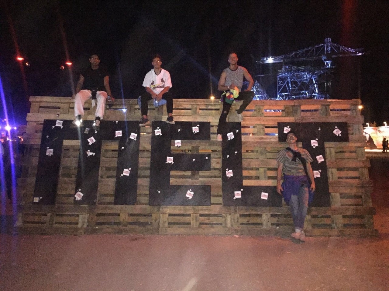 Enjoying the vibrant European music festival scene. Pictured here at Melt Festival in Berlin.