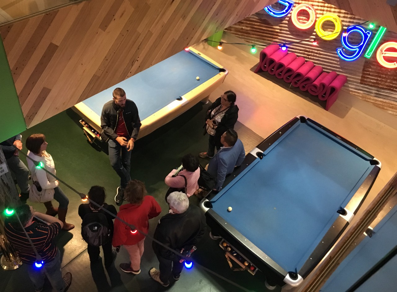 STEM Works teachers tour Google