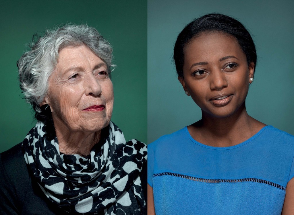 Jennie Mackenzie and Dr Melkam Kebede