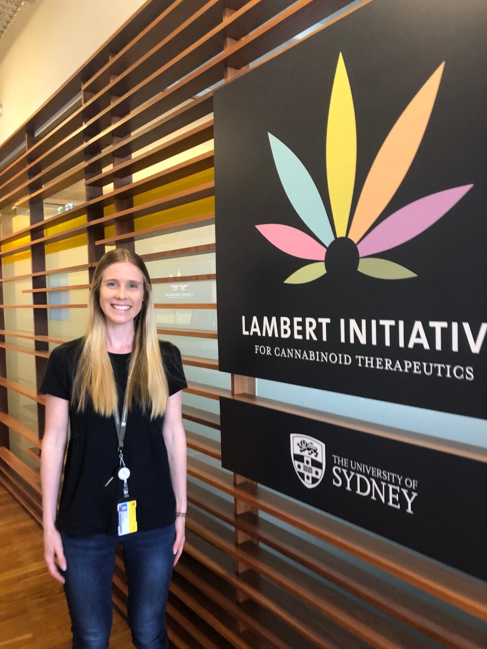 Dr Danielle McCartney in the Lambert offices