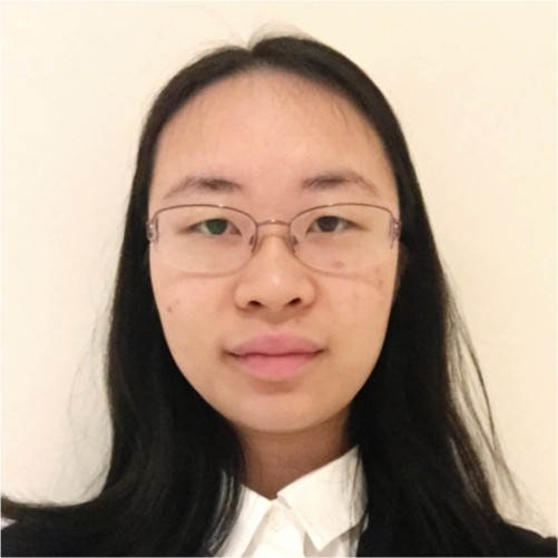 A headshot of Charyl Ou. She is a young woman with long, dark hair and is wearing thin glasses. 