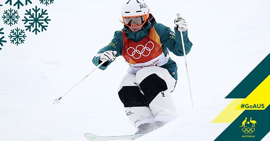 Madii Himbury competing