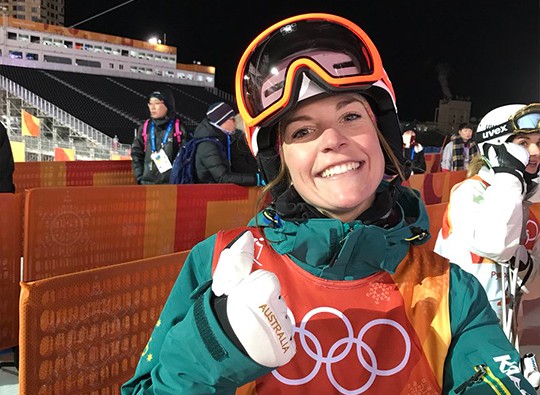 Madii Himbury smiling