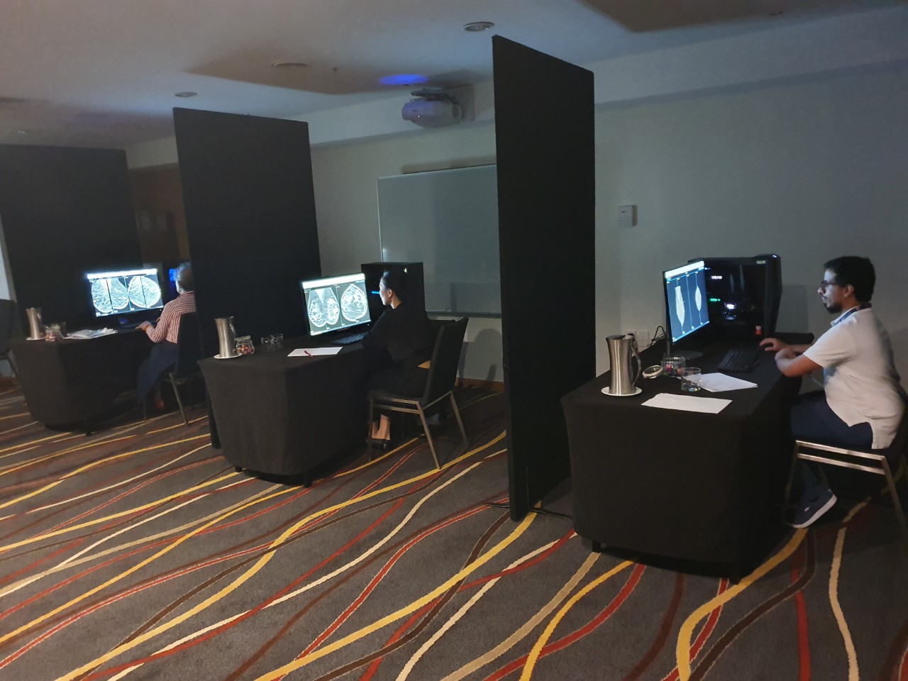 Diagnostic radiography staff using DetectED-X