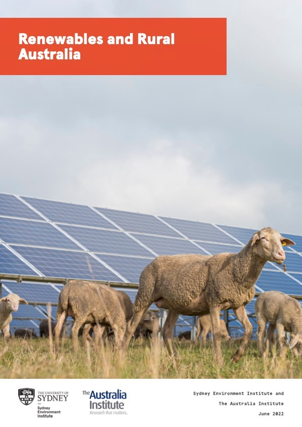 Cover image of Just Tranistion report.