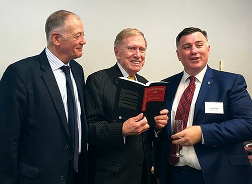 defamation book launch