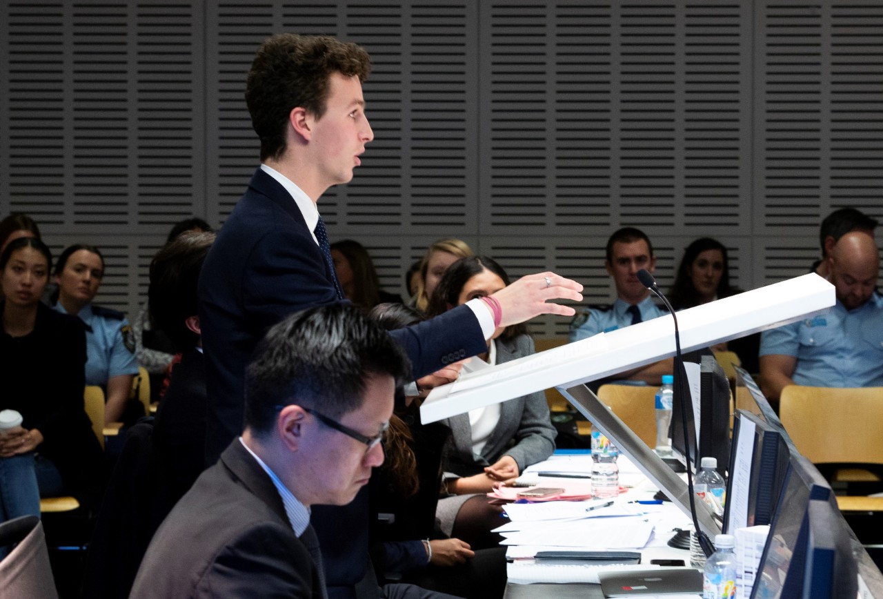 Mock trial at Sydney Law School