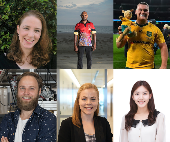 Graduate medallists collage