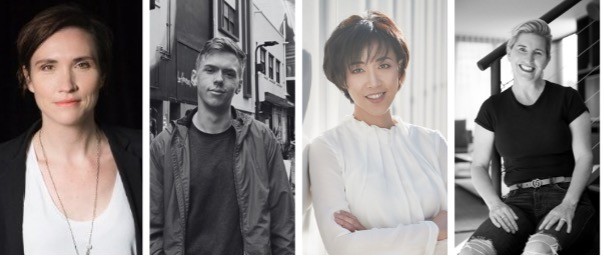 Profile shot of Fenella Kernebone, Lachlan Andrews, Livia Wang, Lee Harnett