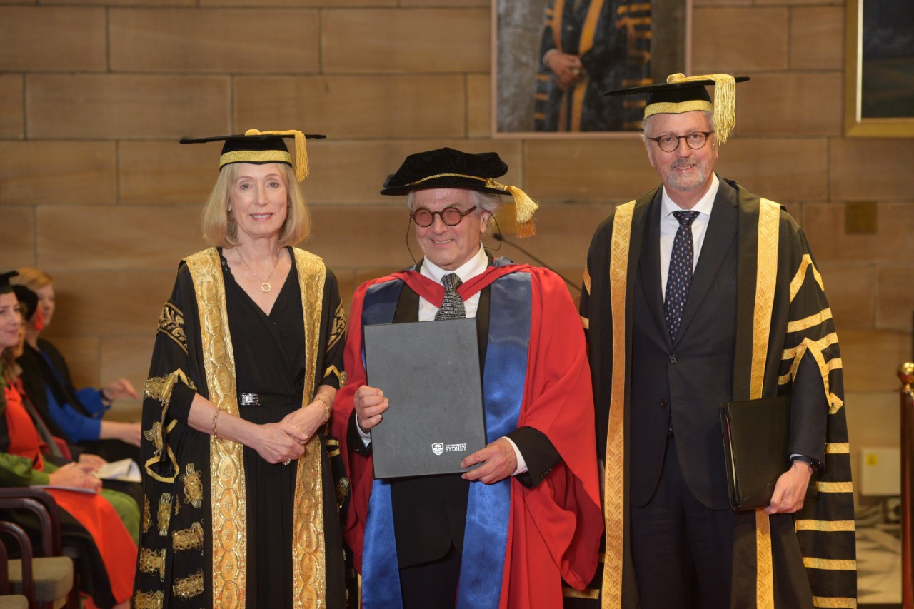 George Miller Honrary Doctorate 