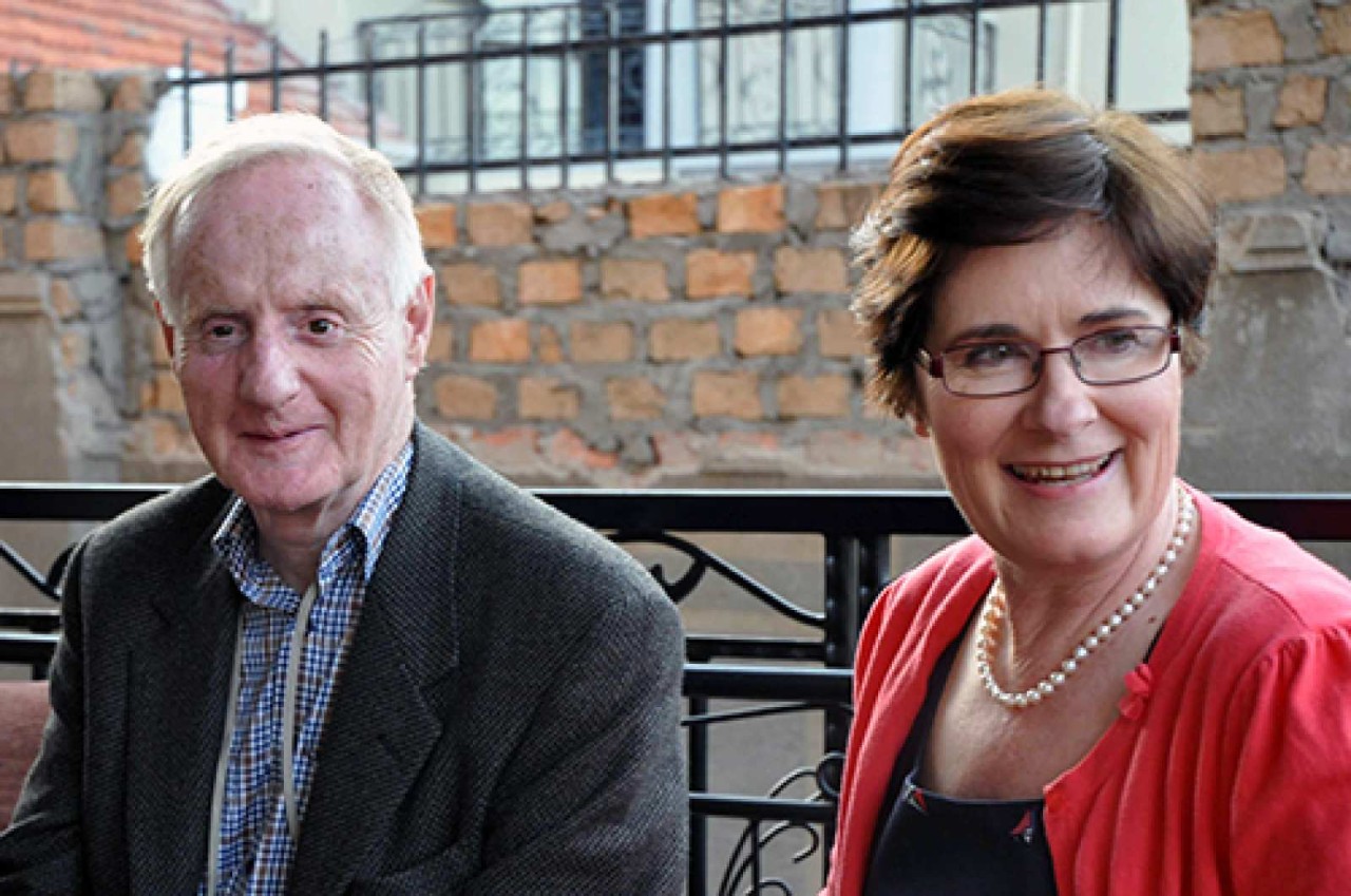 Mary Crock and husband Ron