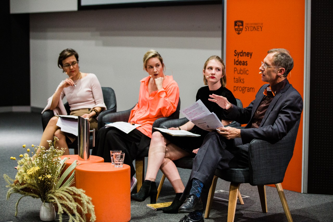 Professor Charlotte Epstein, Councillor Jess Miller, Ms Olivia Arkell, Professor Ole Waever.