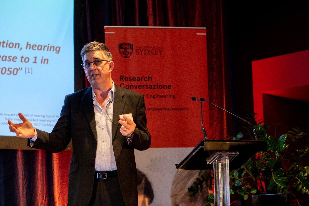 Dr Greg Watkins recently completed his PhD on cochlear implants. Credit: University of Sydney 