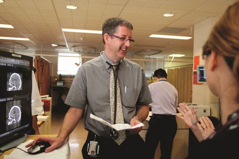 Professor Richard Lindley at Blacktown