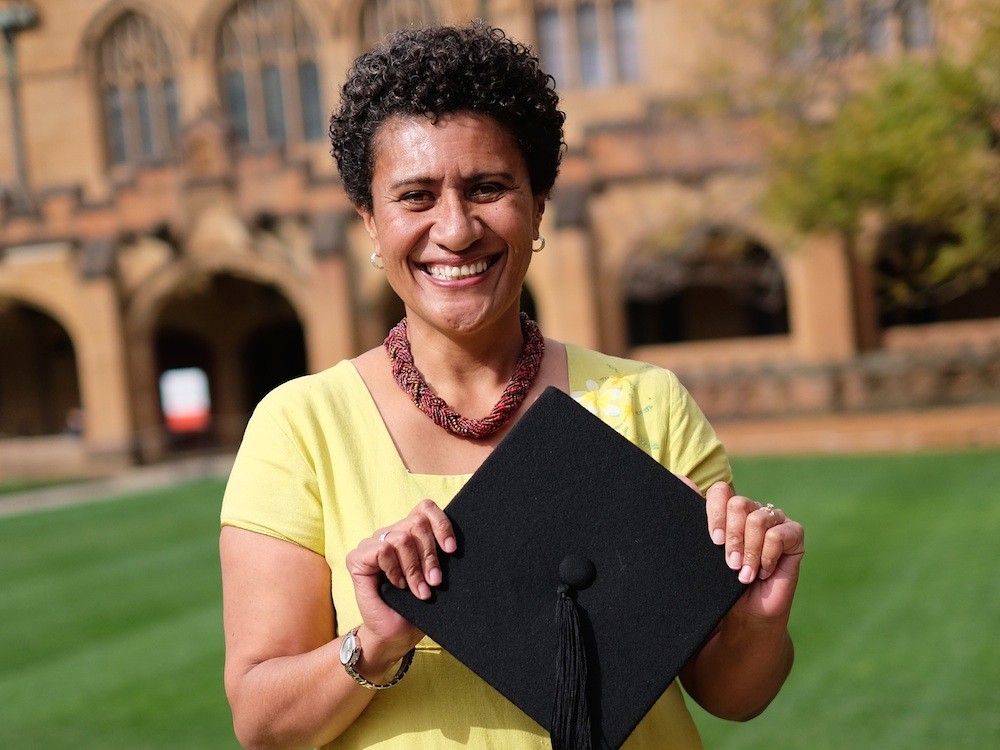 International scholarship graduate Alfreda K. Senirewa Vakarewakobau