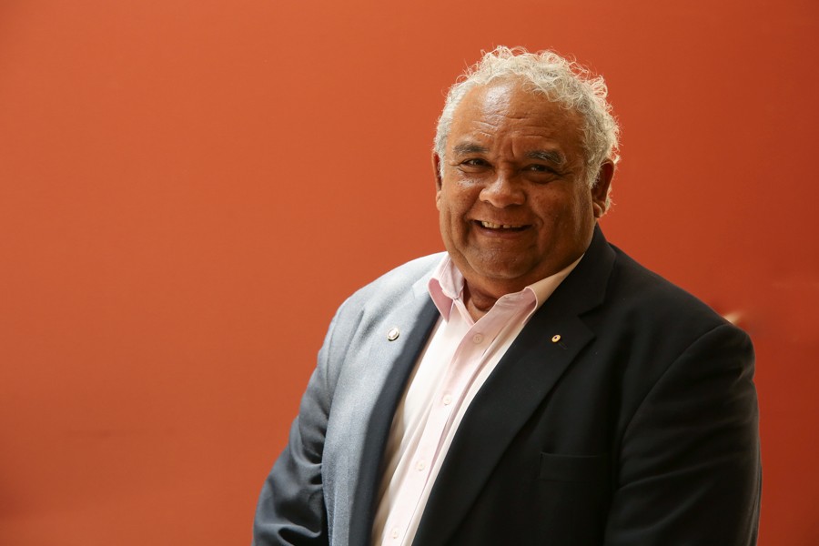 Photo of Poche Patron and Chair Professor Tom Calma AO.