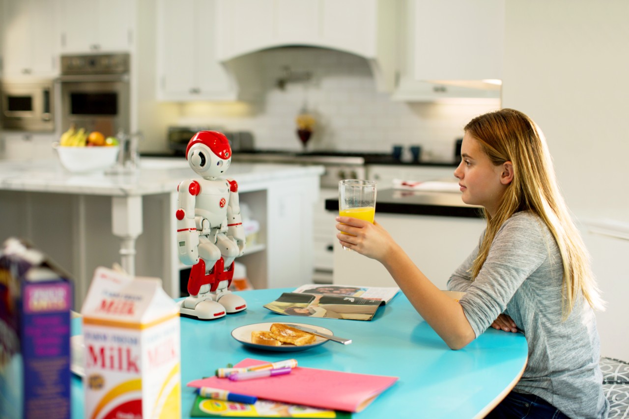 UBTECH's Alpha 2 robot in action. Image: courtesy UBTECH.