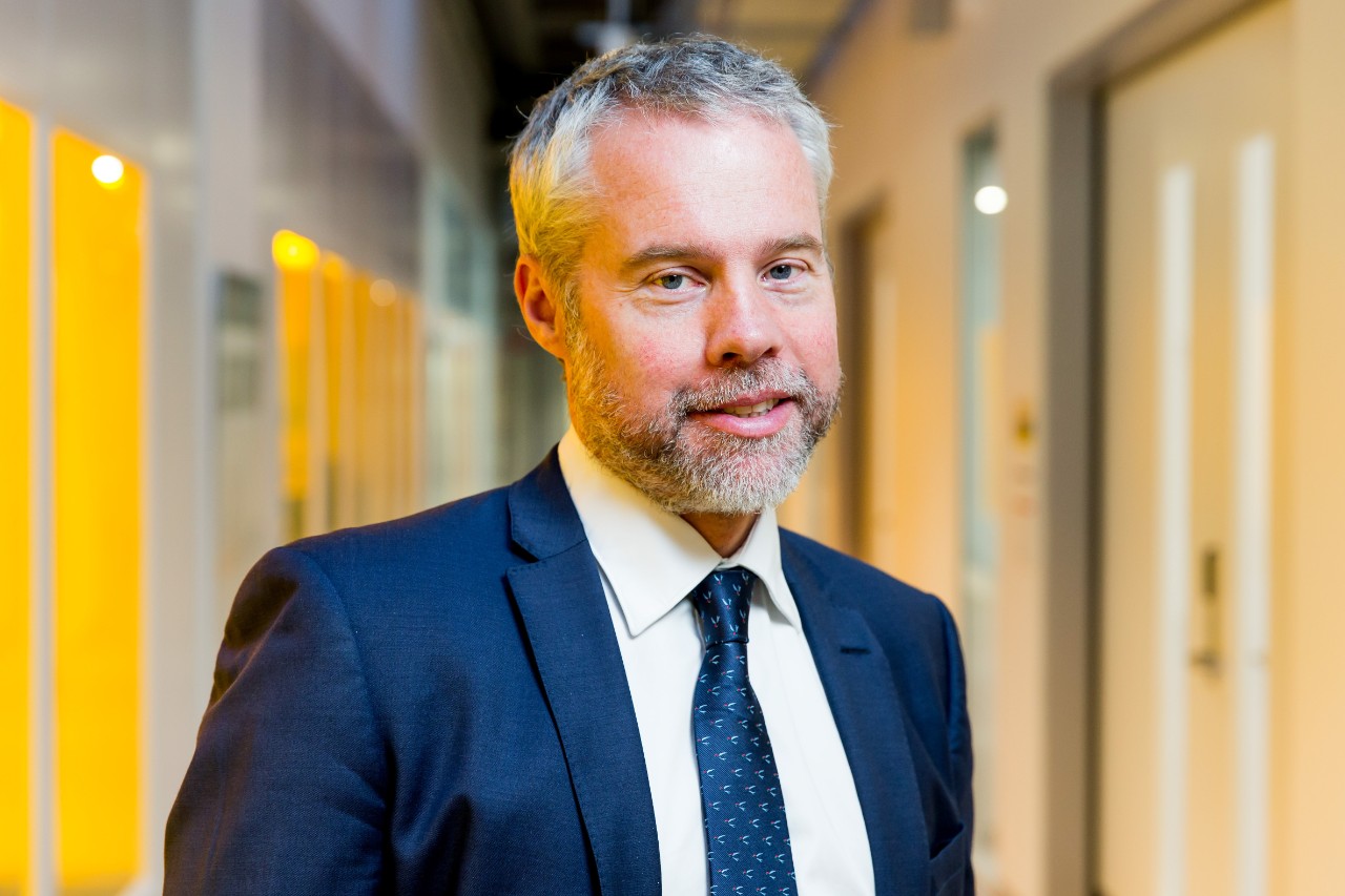 Professor Ben Eggleton in the Sydney Nanoscience Hub.