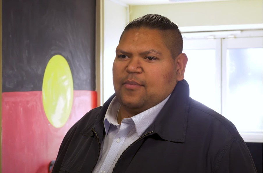 Warren Roberts, a Thunghutti and Bundjalung man.