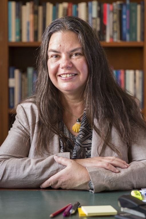 Jakelin Troy smiling at the camera