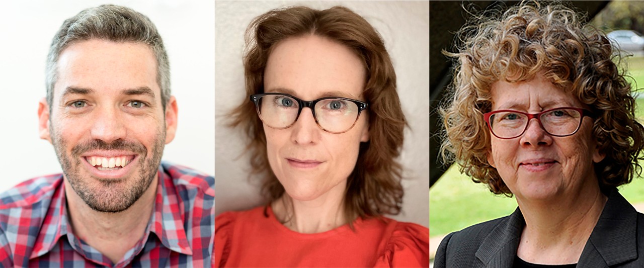 Professor Ben Colagiuri, Professor Ainsley Newson and Professor Elaine Sadler.